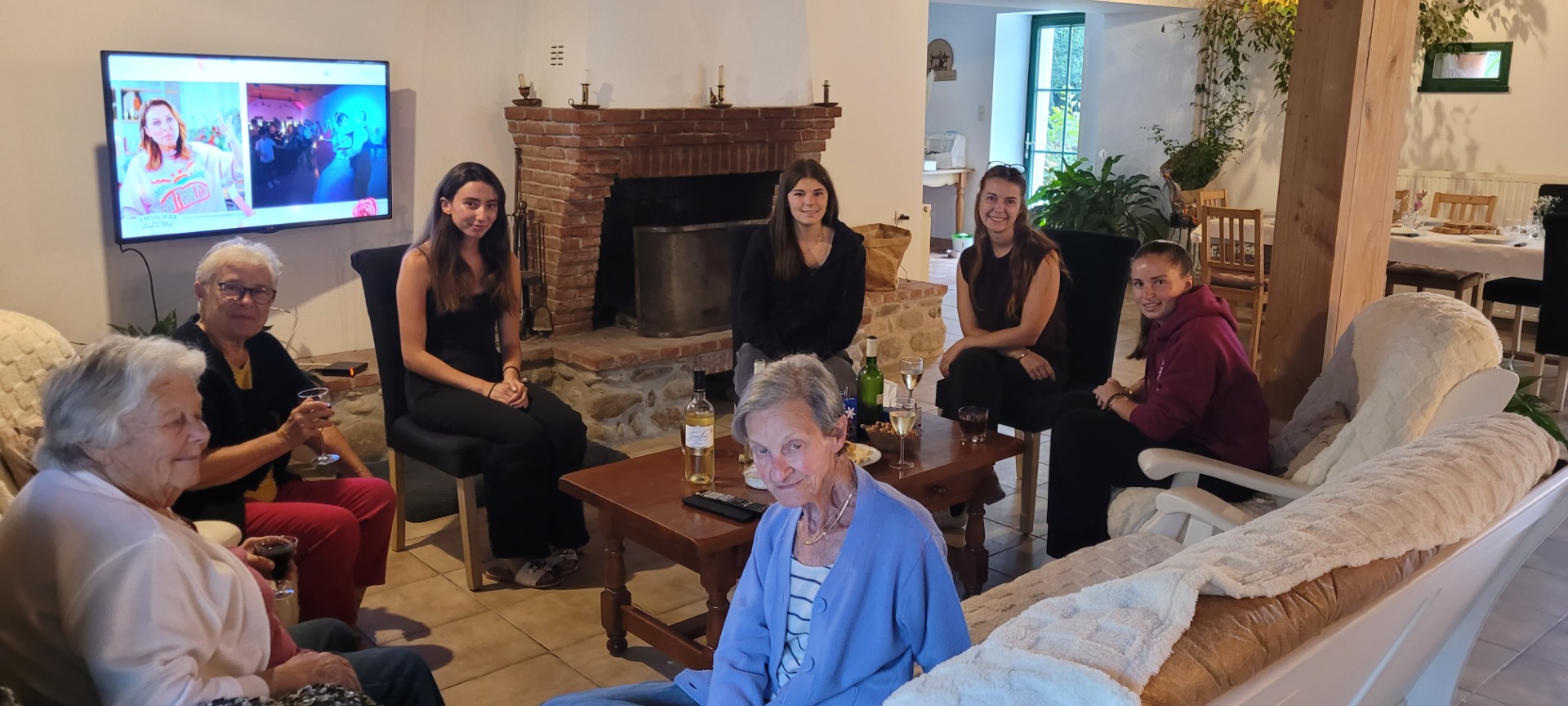 Apéritif d'accueil seniors et jeunes